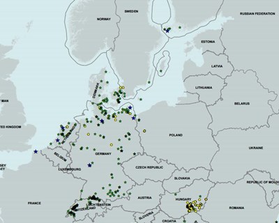 Conheça o mapa dos casos de gripe aviária na Europa