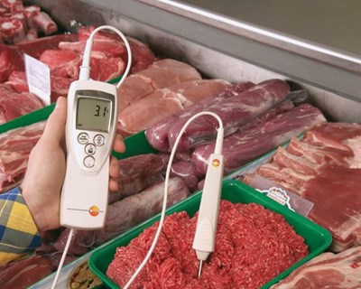 Indústria: controlo de temperaturas em meios frigoríficos alimentares