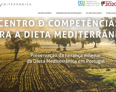 Nova página web do Centro de Competências para a Dieta Mediterrânica