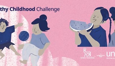Novo Nordisk lança "The Healthy Childhood Challenge" em colaboração com a UNICEF