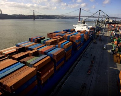 Portos portugueses movimentam 8 milhões de toneladas em janeiro