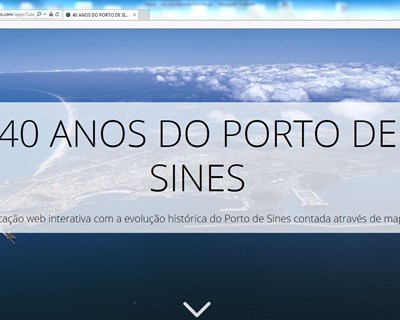 APS disponibiliza “StoryMap do Porto de Sines” online