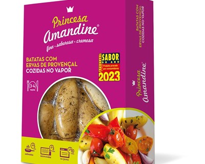 Batata Princesa Amandine lança nova variedade de Batatas Cozidas a Vapor com Ervas Provençais