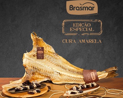 Brasmar lança edição especial e limitada de bacalhau cura amarela