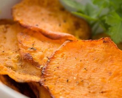 Chips de batata-doce: Um snack saudável e saboroso