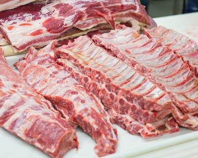 Congelação com vidragem na conservação de carne de “porco preto”