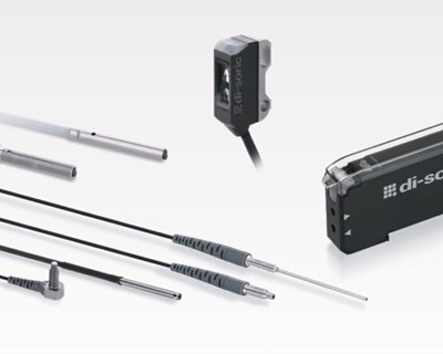DI-SORIC: Sensores fotoelétricos miniatura - séries O-21, O-D4 / O-M5 e fibras óticas