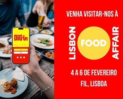 DIG-IN estreia-se na Lisbon Food Affair 2024 com soluções digitais inovadoras