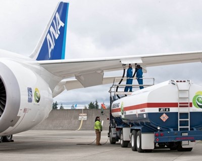 E se os aviões usarem combustível feito a partir de resíduos alimentares?