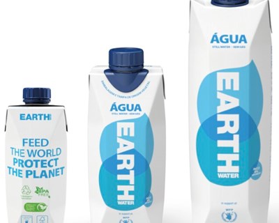 Earth Water Portugal lança novo formato de embalagem em cartão Tetra Pak de água de 330ml