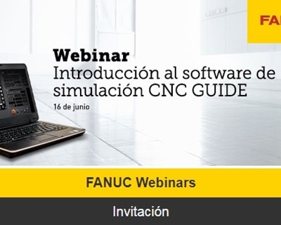 FANUC realiza webinar introdutório sobre o software de simulação CNC GUIDE