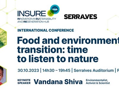 Futuro da alimentação e da sustentabilidade, com cientista Vandana Shiva, em debate no Porto