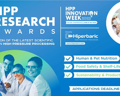 HPP Research Awards reconhece investigadores na área do processamento por alta pressão para alimentos