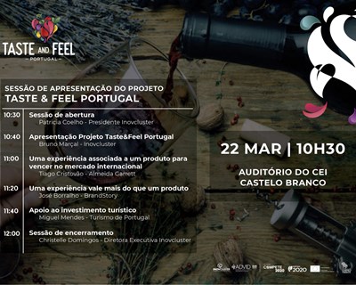 InovCluster apresenta o projeto Taste & Feel Portugal