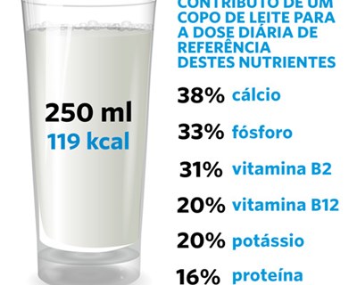 Laticínios: leite meio-gordo bom e barato