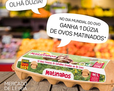 Mercado de Leiria celebra Dia Mundial do Ovo com oferta aos clientes