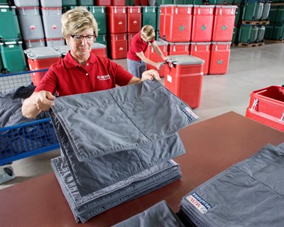 MEWA disponibiliza esteira têxtil ultra-absorvente com sistema de reutilização
