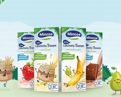 Mimosa lança novos leites “Lanchinho Booom”