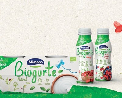 Mimosa lança o biogurte, o primeiro iogurte biológico