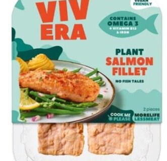 Na Auchan pode encontrar filetes de "salmão" vegetal