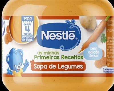 Nestlé apresenta as novas sopas com os primeiros legumes para bebés