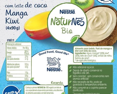 Nestlé apresenta os novos NATURNES Bio 100% vegetais com leite de coco