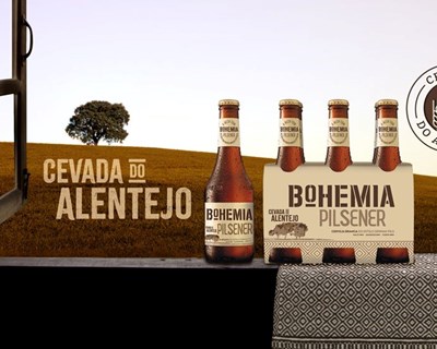 Nova cerveja Bohemia com 100% de cevada do Alentejo