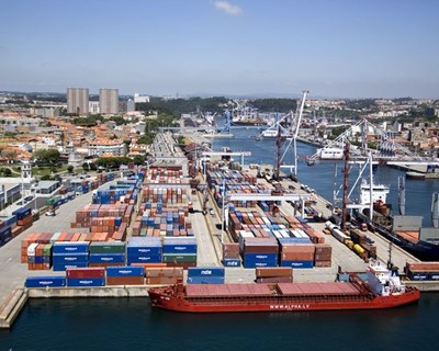 Porto de Leixões bate recorde com 14,6 milhões de toneladas de carga movimentada