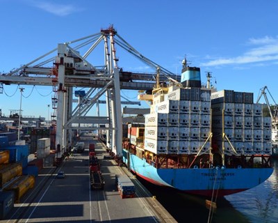 Porto de Leixões movimentou 4,6 milhões de toneladas de mercadorias
