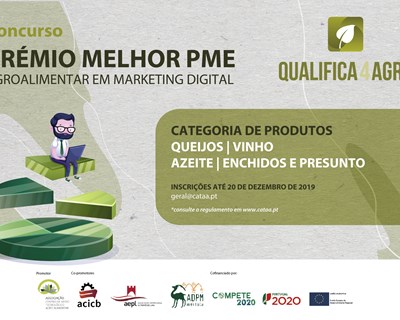Qualifica4agro promove prémio para melhor PMEPME agroalimentar em marketing digital