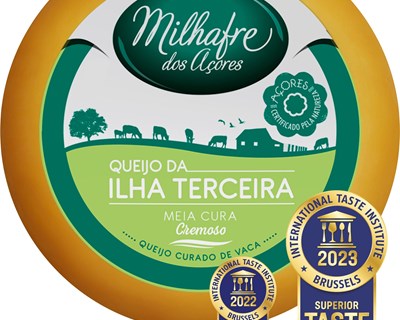 Queijo Milhafre da Ilha Terceira, com a sua especial cremosidade, de novo distinguido com Superior Taste Award