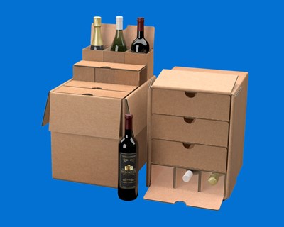 Smurfit Kappa aproveita a crescente venda de vinho online com o portfólio de embalagens de vinho de comércio electrónico