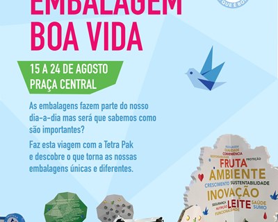Tetra Pak apresenta exposição sobre alimentação saudável e sustentabilidade
