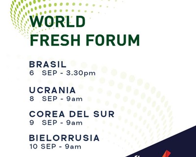 World Fresh Forum, oportunidades no mercado de frutas e vegetais começa a 6 de setembro