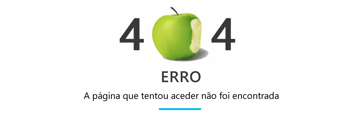 Erro 404 - Página não Encontrada