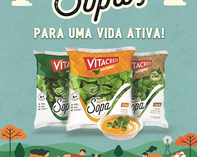 Vitacress apresenta as novas "super sopas"