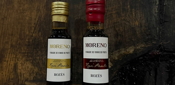 Moreno lança vinagres produzidos a partir de Vinho do Porto